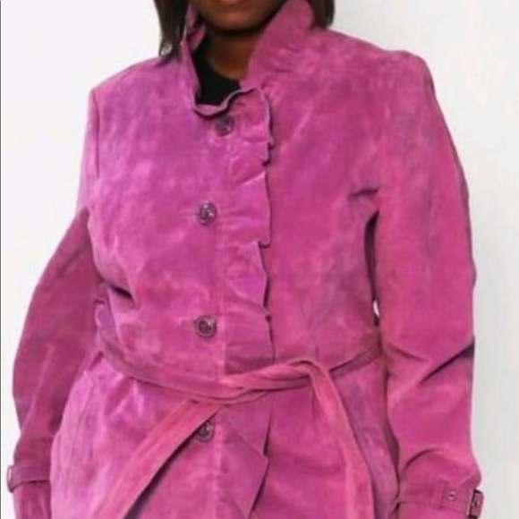 Pamela McCoy Jackets & Blazers - Jacket suede
